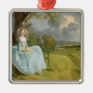 Ornamento De Metal Thomas Gainsborough Mr e Sra. Andrews, c.1748-9