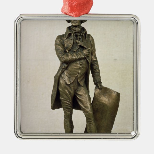 Ornamento De Metal Thomas Jefferson (Frente)