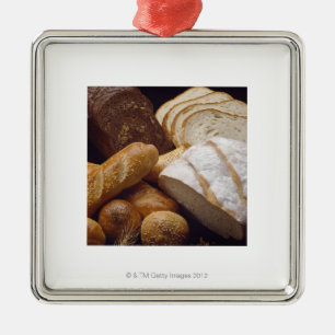 Ornamento De Metal Tipos diferentes de pão do artesão