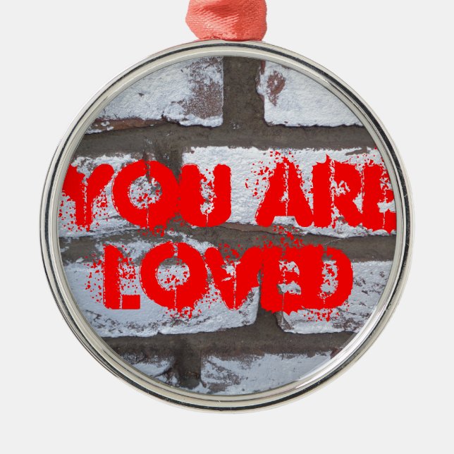 Ornamento De Metal Tiques de grafite (Frente)