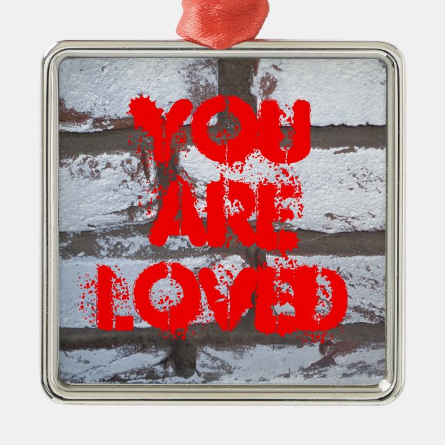 Ornamento De Metal Tiques de grafite (Frente)