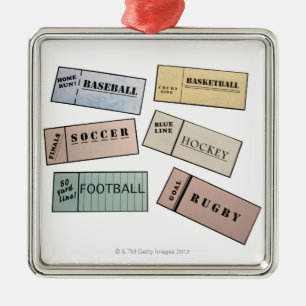 Ornamento De Metal Tíquetes