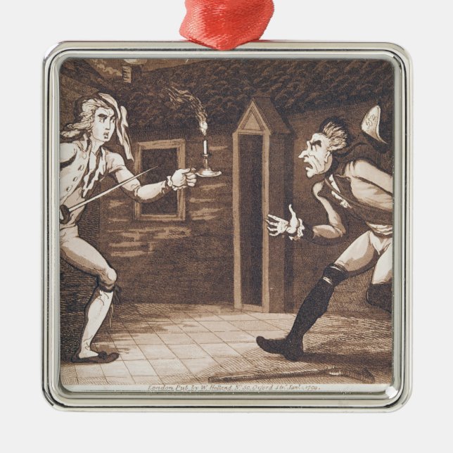 Ornamento De Metal Tom Jones e o Centinel, 1799 (Frente)