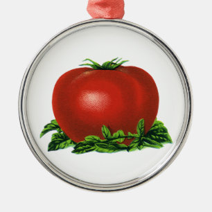 Ornamento De Metal Tomate de madre, vegetais e Frutas