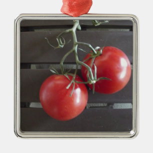 Ornamento De Metal Tomates