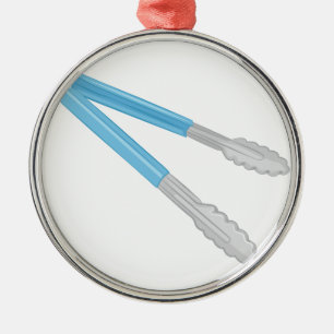 Ornamento De Metal Tongs