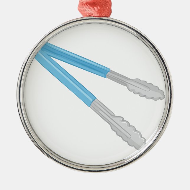 Ornamento De Metal Tongs (Frente)