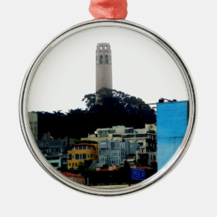 Ornamento De Metal Torre de Coit