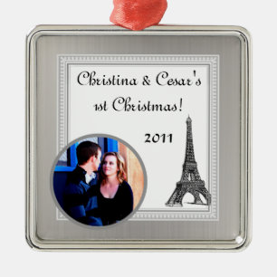 Ornamento De Metal Torre Eiffel feita sob encomenda personalizada do