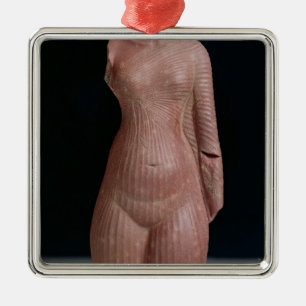 Ornamento De Metal Torso fêmea, provavelmente rainha Nefertiti
