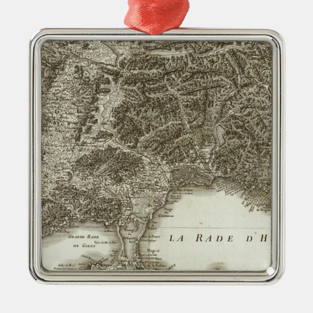 Ornamento De Metal Toulon (Frente)