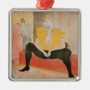 Ornamento De Metal Toulouse-Lautrec - Mademoiselle Cha-u-kao Sentada