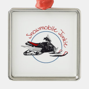 Ornamento De Metal Toxicómano do Snowmobile