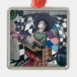 Ornamento De Metal Trabalho de arte abstrato Grafite