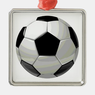 Ornamento De Metal Trabalho de arte único do futebol