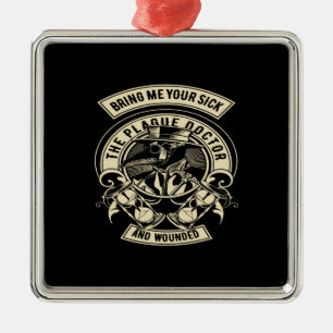 Ornamento De Metal traga-me o seu médico da praga e ferido