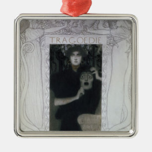 Ornamento De Metal Tragédia, 1897