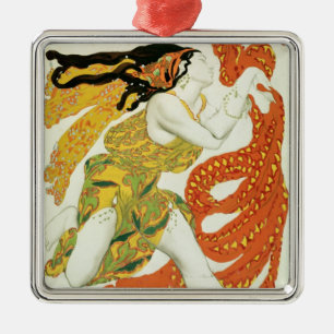 Ornamento De Metal Traje o design para um bacchante 'em Narcisse