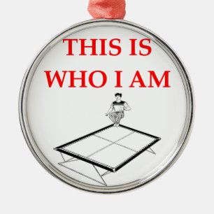 Ornamento De Metal trampolim