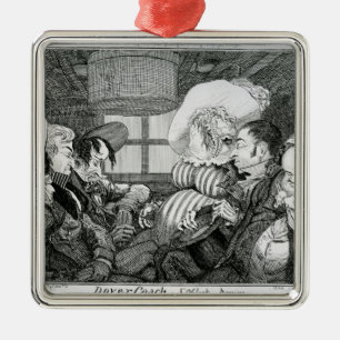 Ornamento De Metal Treinador de Dôvar, manhã de 5 horas