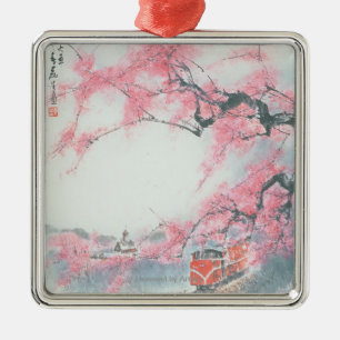 Ornamento De Metal trem Estreito-cercado em Mt. Ali