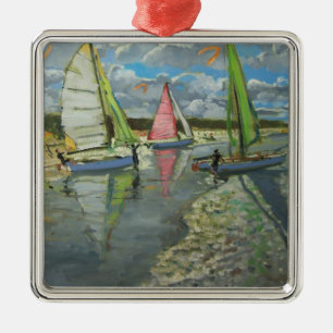 Ornamento De Metal Três dunas France do zurro dos veleiros