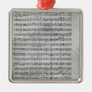 Ornamento De Metal Três Lieder