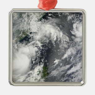 Ornamento De Metal Três tempestades fortes