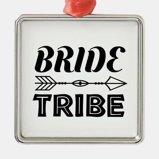 Ornamento De Metal Tribo da Noiva    (Frente)