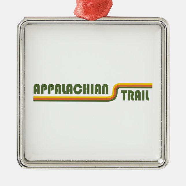 Ornamento De Metal Trilha Appalachian (Frente)