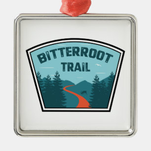 Ornamento De Metal Trilha de Bitterroot