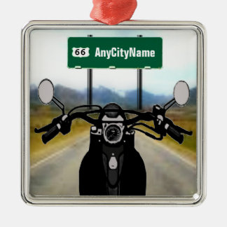 Ornamento De Metal Trilha de Motociclos Personalizada