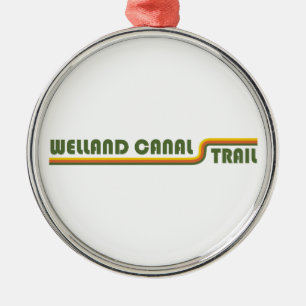 Ornamento De Metal Trilha do Canal de Welland Ontário Canadá