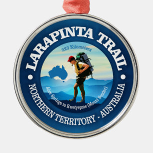 Ornamento De Metal Trilha Larapinta (Hiker C)