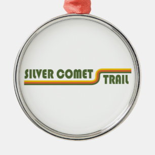 Ornamento De Metal Trilha Silver Comet Geórgia