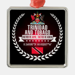 Ornamento De Metal Trinidade e Tobago