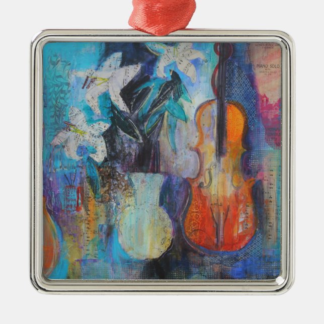 Ornamento De Metal Trio 2014 (Frente)