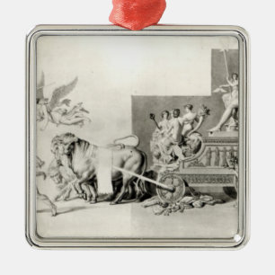 Ornamento De Metal Triumph das pessoas francesas sobre a monarquia