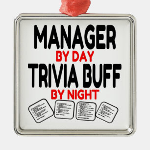 Ornamento De Metal Trivia Buff Manager