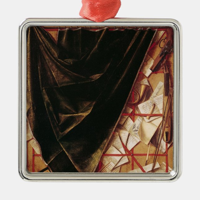 Ornamento De Metal Trompe - l ' oeil (Frente)