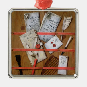 Ornamento De Metal Trompe - l ' oeil, 1702