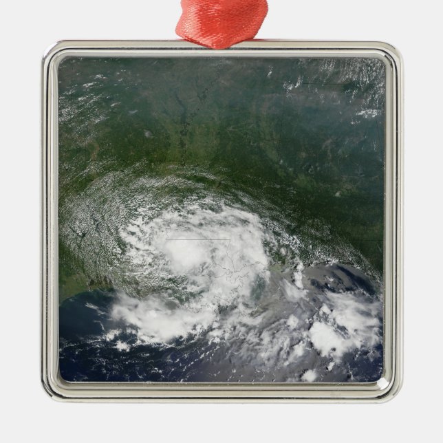 Ornamento De Metal Tropical Storm Bertha (Frente)