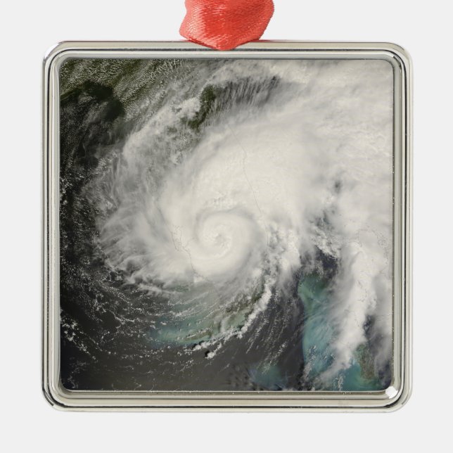 Ornamento De Metal Tropical Storm Fay (Frente)