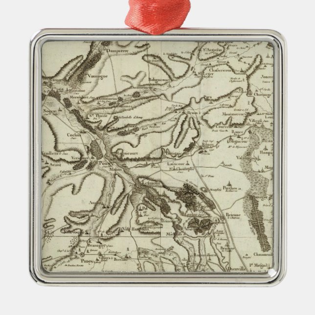 Ornamento De Metal Troyes (Frente)