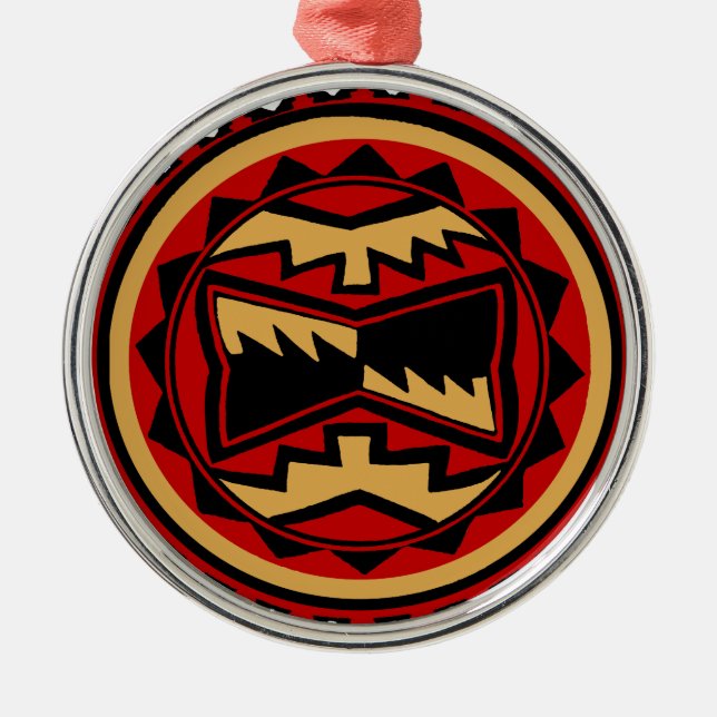 Ornamento De Metal Tucson Arizona (Frente)