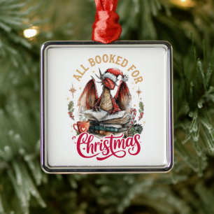 Ornamento De Metal Tudo Reservado para o Dragão de Natal