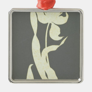 Ornamento De Metal Tulipa