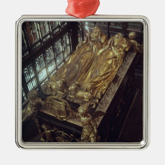 Ornamento De Metal Túmulo de Henry VII e de sua esposa (Frente)