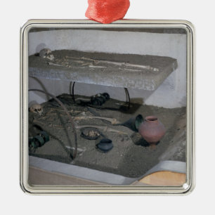 Ornamento De Metal Túmulo de um chefe Gaulish e de seu motorista do