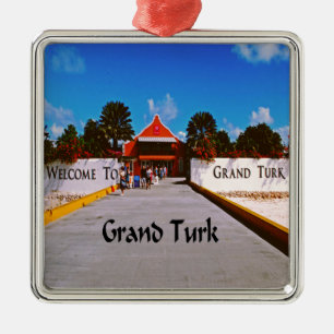 Ornamento De Metal Turco grande